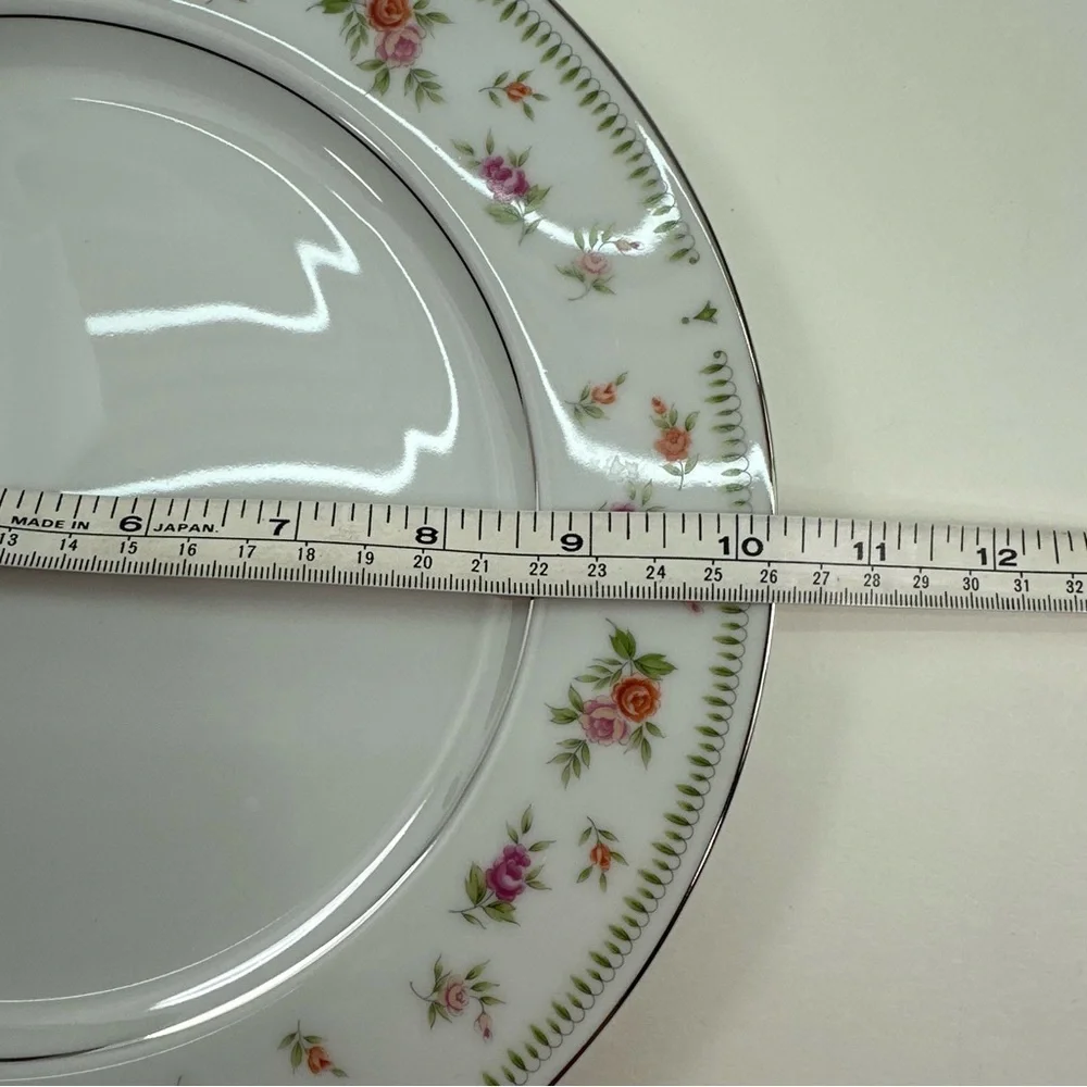 Abingdon China Dinner Plates 10 1/4